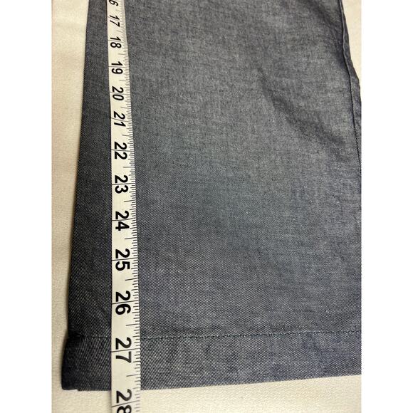 Zara Men's Cotton Linen Easy Pant Blue Size Medium NWT - Picture 7 of 10